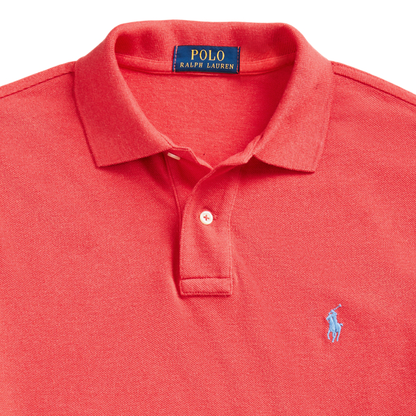 Rosette Heather/Blue The Iconic Classic Fit Mesh Polo Polo Ralph Lauren 5