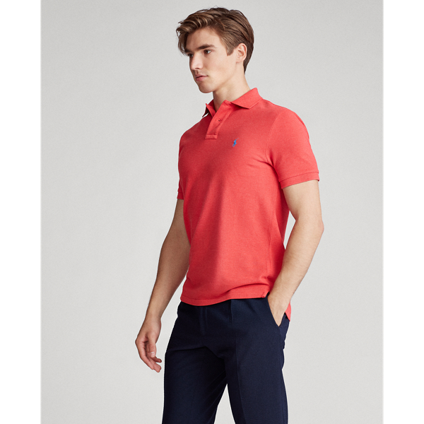 Rosette Heather/Blue The Iconic Classic Fit Mesh Polo Polo Ralph Lauren 3