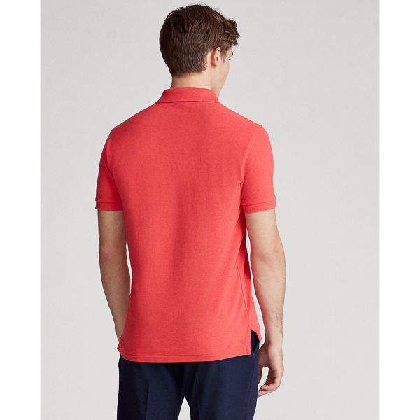 Rosette Heather/Blue The Iconic Classic Fit Mesh Polo Polo Ralph Lauren 4