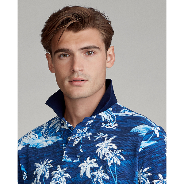 Flying Fish Custom Slim Fit Mesh Polo Polo Ralph Lauren 4