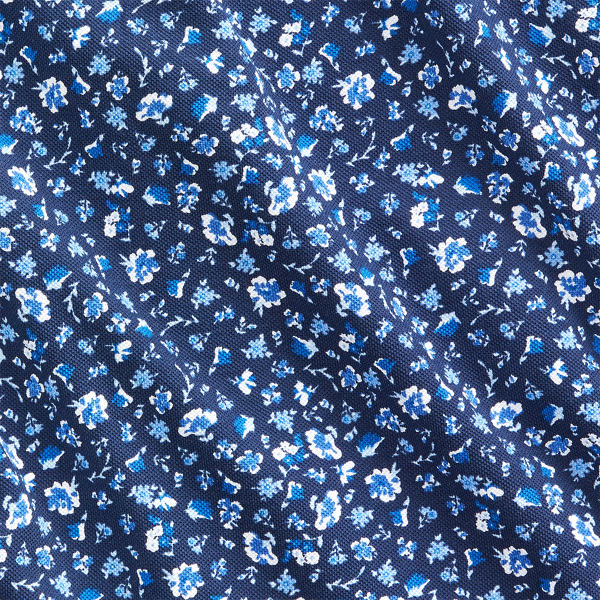 Coconut Grove Floral Navy Floral-Print Mesh Shirt Polo Ralph Lauren 8