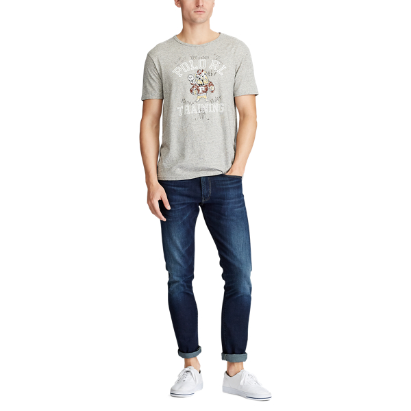 Loft Heather Custom Slim Fit Graphic Tee Polo Ralph Lauren 2