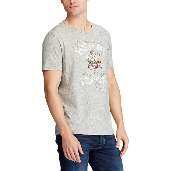 Loft Heather Custom Slim Fit Graphic Tee Polo Ralph Lauren 5