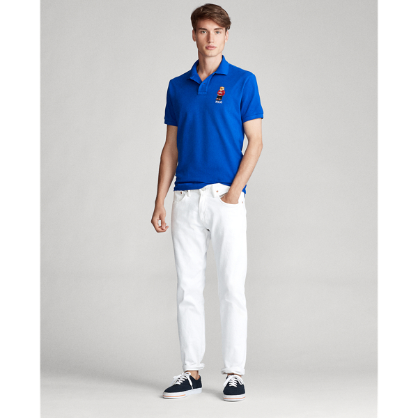 Pacific Royal Custom Slim Fit Bear Mesh Polo Polo Ralph Lauren 4