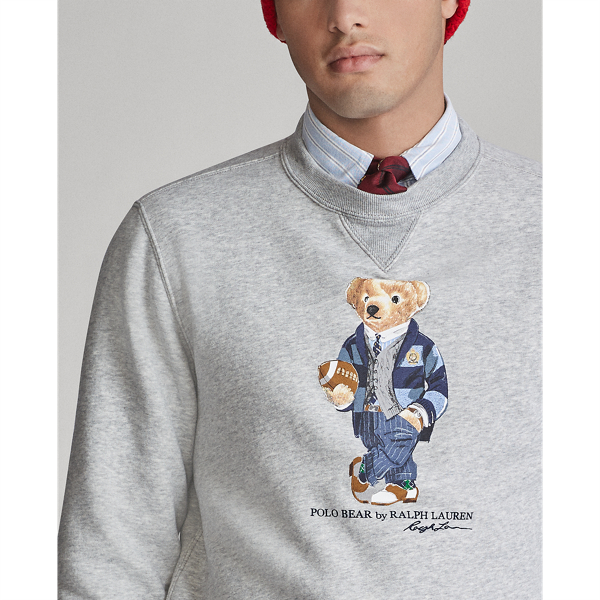 Andover Heather Polo Bear Fleece Sweatshirt Polo Ralph Lauren 6