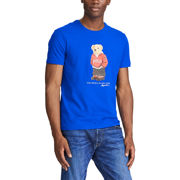T-shirt Polo Bear coupe ajust&eacute;e Polo Ralph Lauren en Royal pacifique 5