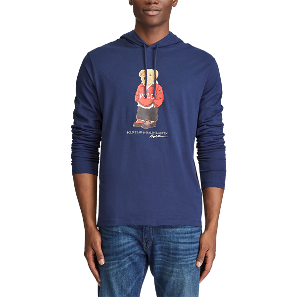 Cruise Navy Polo Bear Hooded Tee Polo Ralph Lauren 3