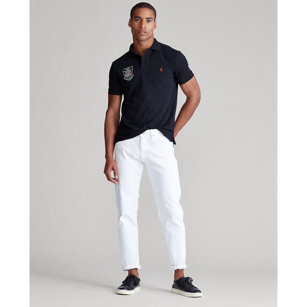 Black Lunar New Year Mesh Polo Shirt Polo Ralph Lauren 4