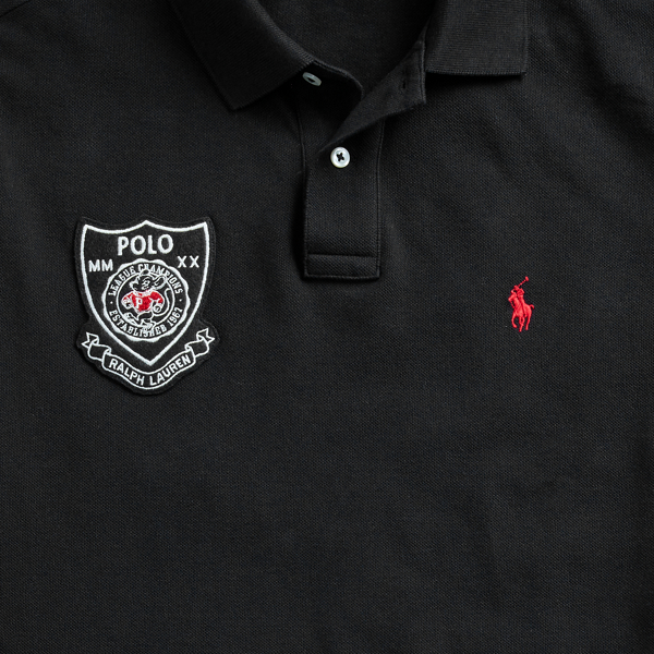 Black Lunar New Year Mesh Polo Shirt Polo Ralph Lauren 8