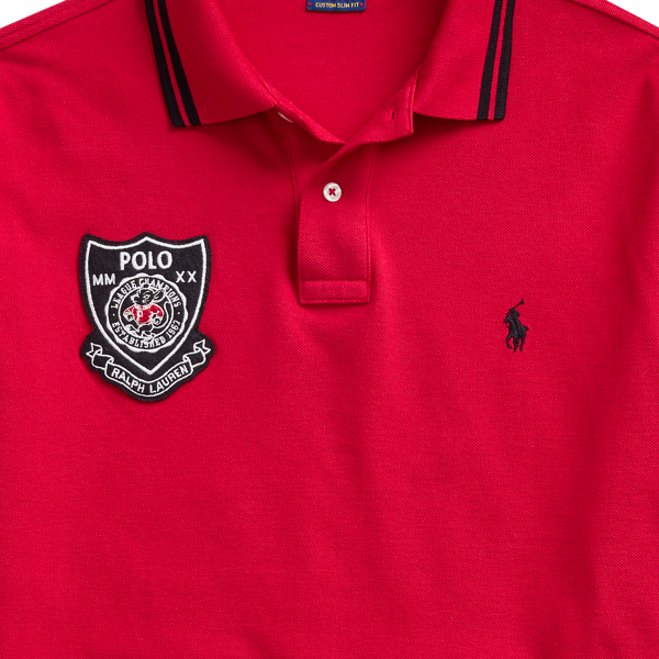 Ralph Red Lunar New Year Mesh Polo Shirts Polo Ralph Lauren 8