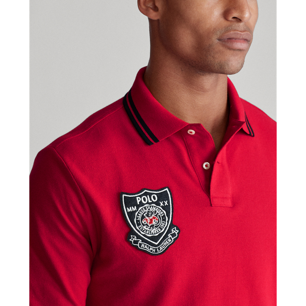 Ralph Red Lunar New Year Mesh Polo Shirts Polo Ralph Lauren 7