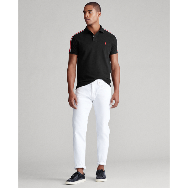 Black Lunar New Year Mesh Polo Shirt Polo Ralph Lauren 4