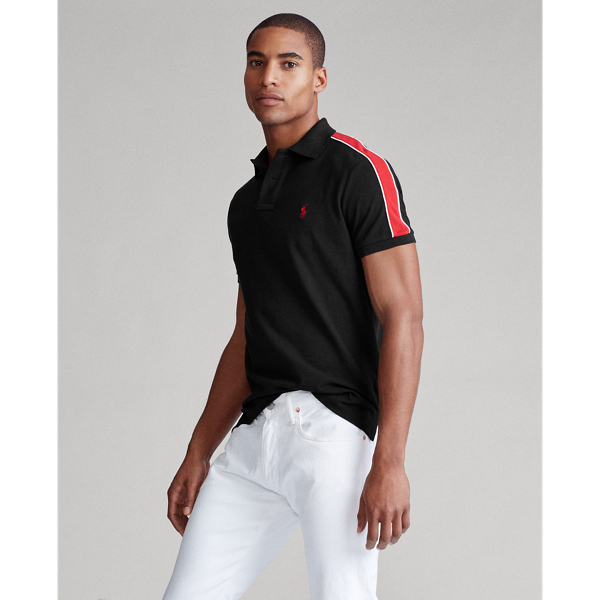 Black Lunar New Year Mesh Polo Shirt Polo Ralph Lauren 5