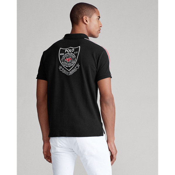 Black Lunar New Year Mesh Polo Shirt Polo Ralph Lauren 6