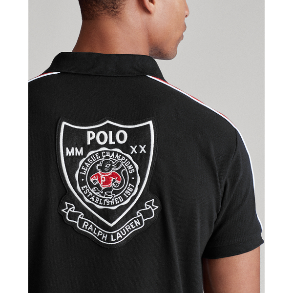 Black Lunar New Year Mesh Polo Shirt Polo Ralph Lauren 7