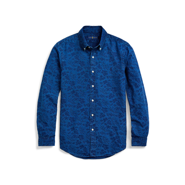 Camisa de jacquard Slim Fit con dise&ntilde;o floral Polo Ralph Lauren en 1