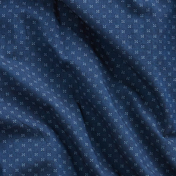 Four Corners Dot Slim Fit Indigo Dot Shirt Polo Ralph Lauren 7