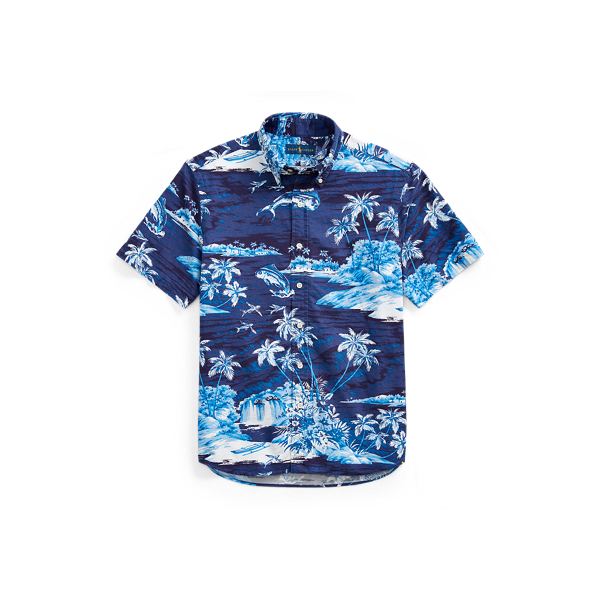 Camicia con stampa tropicale Slim-Fit Polo Ralph Lauren in 1
