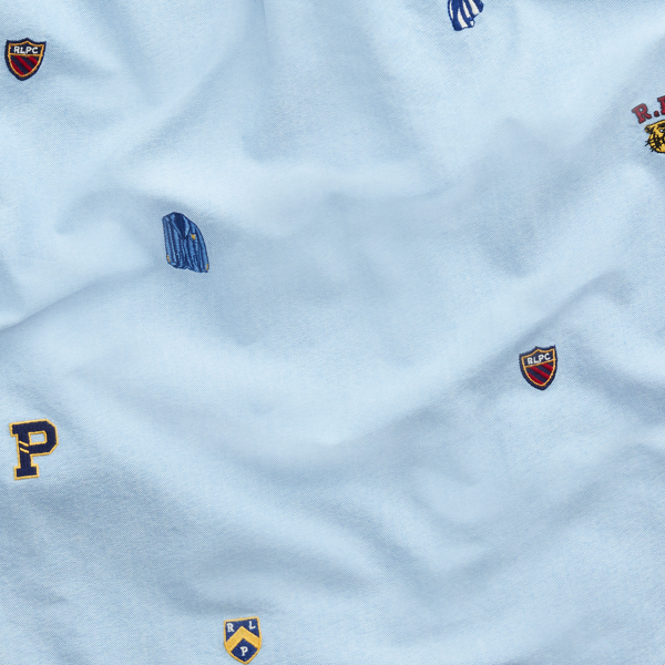 Bsr Blue Custom Fit Embroidered Shirt Polo Ralph Lauren 8