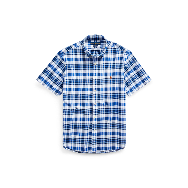 Classic Fit Plaid Oxford Shirt Big & Tall 1
