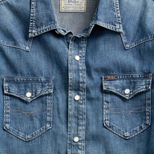 Belleview Classic Fit Western Shirt Polo Ralph Lauren 6
