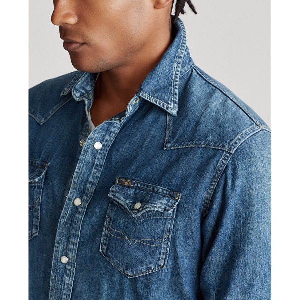 Belleview Classic Fit Western Shirt Polo Ralph Lauren 5