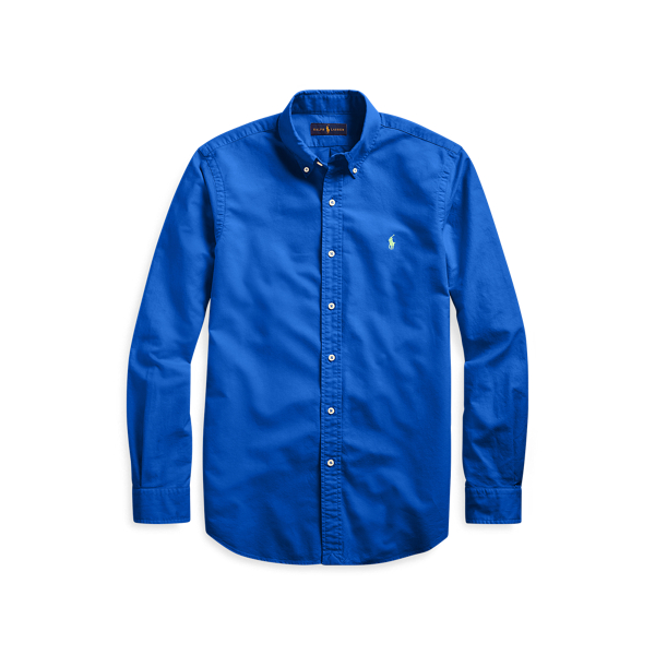 Chemise Oxford ajust&eacute;e Polo Ralph Lauren en 1