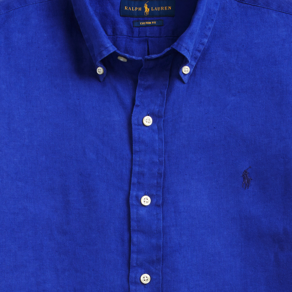 Summer Royal Custom Fit Linen Shirt Polo Ralph Lauren 7