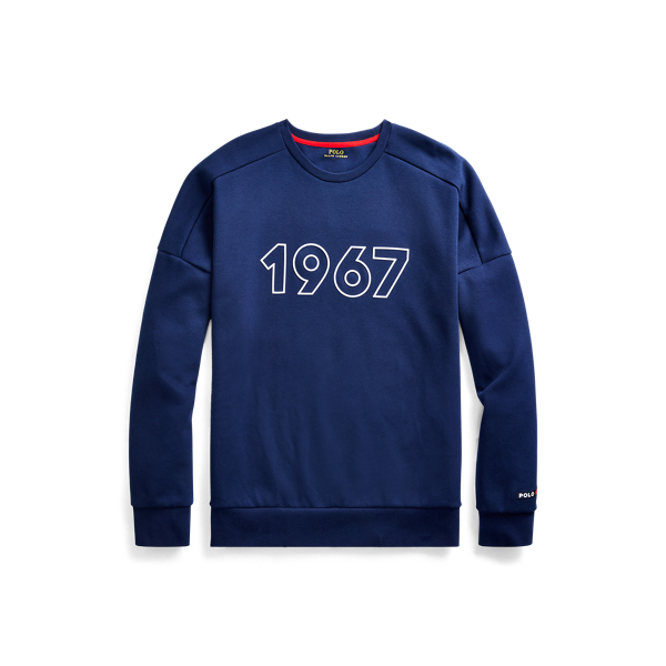 Double-Knit&nbsp;Graphic Sweatshirt Polo Ralph Lauren 1