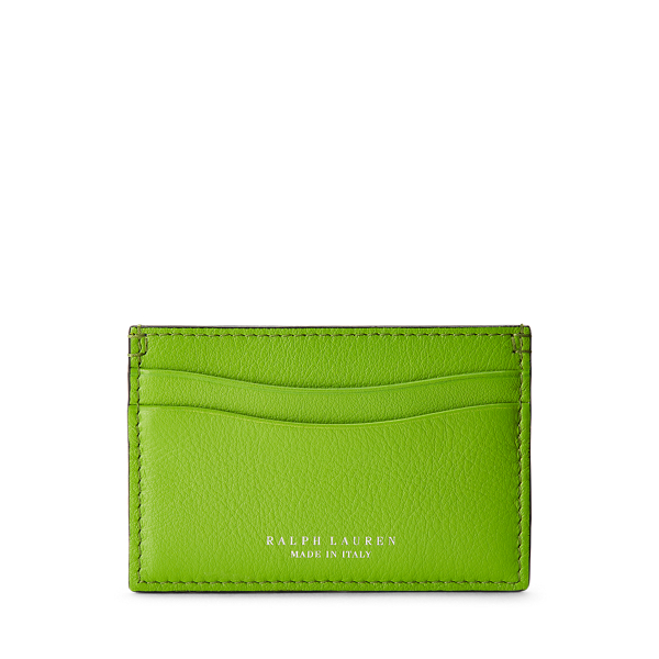Tarjetero de piel de becerro Ralph Lauren Collection en 1