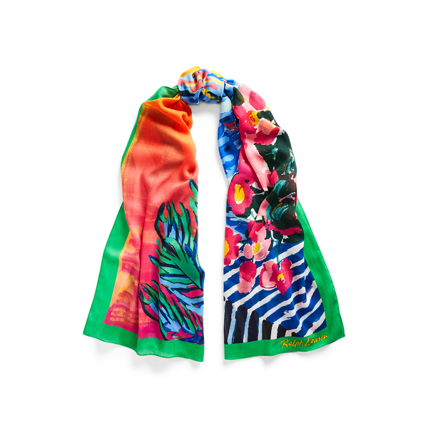 Sunset Cashmere Scarf