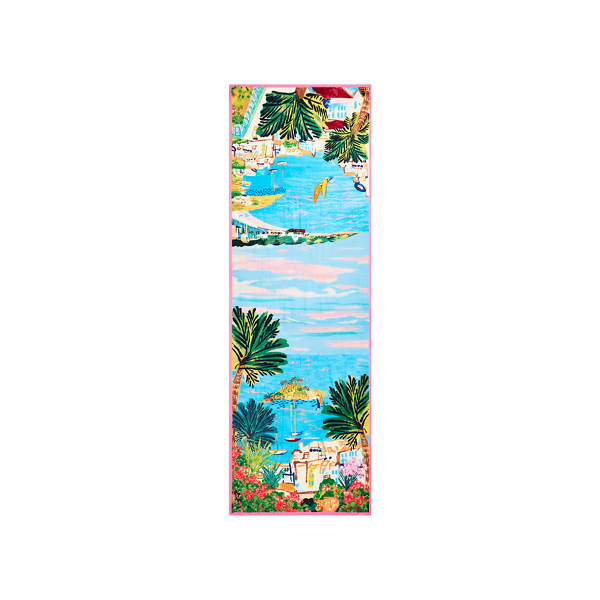 Multi Riviera Cashmere-Silk Scarf Ralph Lauren Collection 2