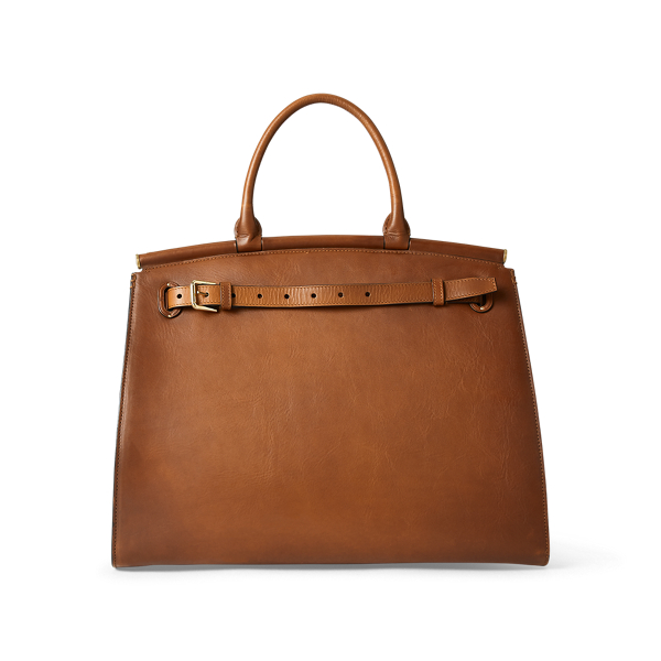 GroBe polierte Tasche RL50 fur Damen Ralph Lauren DE