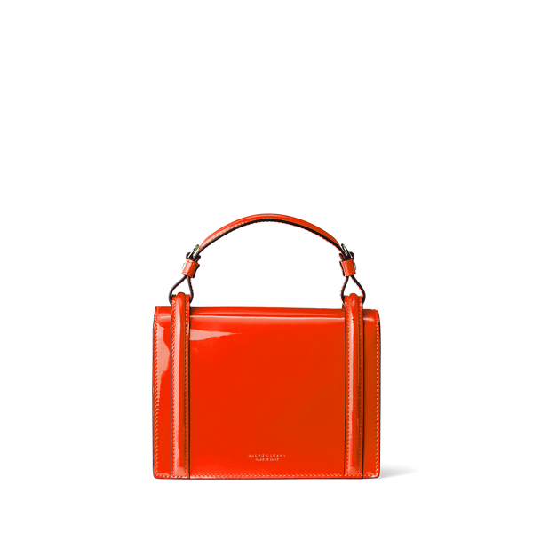 Clementine Mini Patent Hinge-Lock Bag Ralph Lauren Collection 3