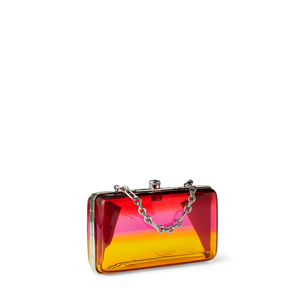 Multi Gradient Acrylic Minaudière Ralph Lauren Collection 2