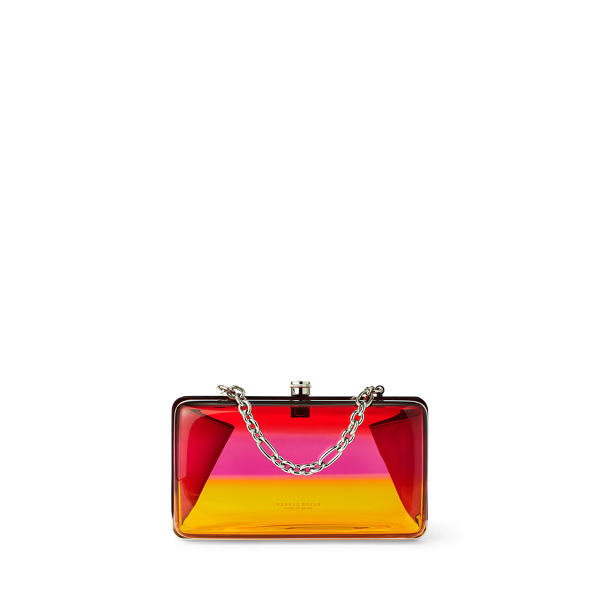 Multi Gradient Acrylic Minaudière Ralph Lauren Collection 3