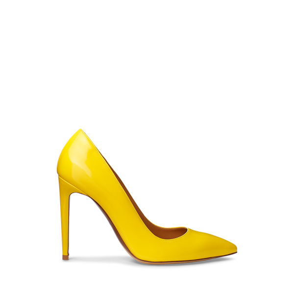 Celia Patent Calfskin Pump Ralph Lauren Collection 1
