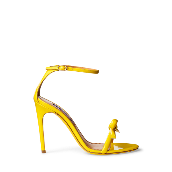 Jennefer Bow Patent Sandal Ralph Lauren Collection 1