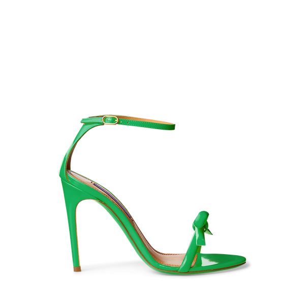 Jennefer Bow Patent Sandal Ralph Lauren Collection in 1