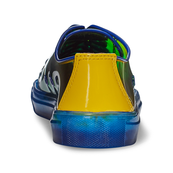 Royal/Emerald/Yellow Rubie Dip-Dye Trainer Ralph Lauren Collection 3
