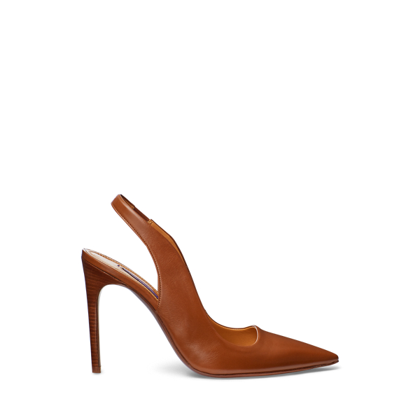 Cailey Calfskin Slingback Ralph Lauren Collection em 1