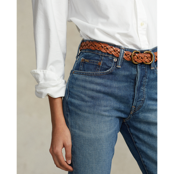 Medium Indigo Callen High-Rise Slim Jean Polo Ralph Lauren 7