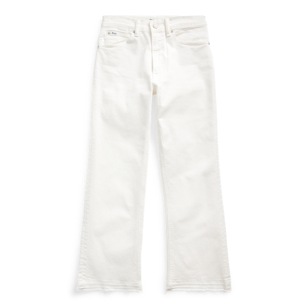 White Laight Cropped Flare Polo Ralph Lauren 2