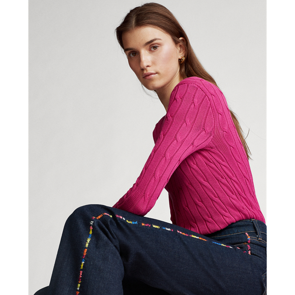 Dark Indigo W Rainbow Ultra&nbsp;Stretch Wide-Leg Jean Polo Ralph Lauren 8