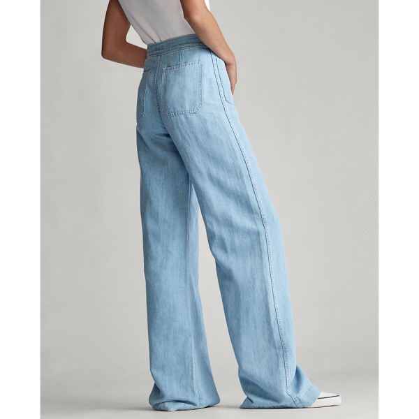 Light Indigo Margery Wide-Leg Jean Polo Ralph Lauren 6