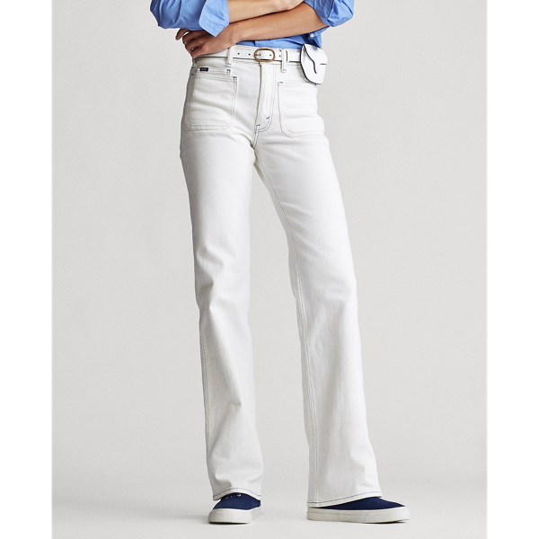 White Flare Jean Polo Ralph Lauren 4