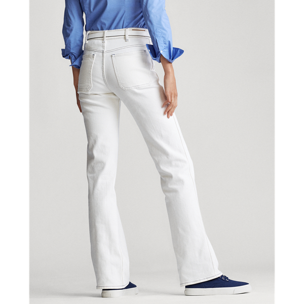White Flare Jean Polo Ralph Lauren 6