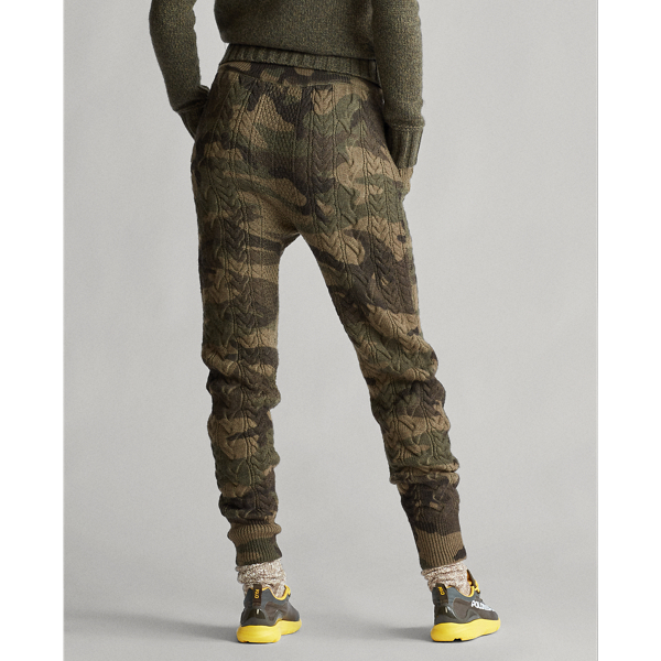 Camo Camo Cable-Knit Jogger Polo Ralph Lauren 4