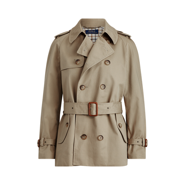 Twill-Trenchcoat mit G&uuml;rtel Polo Ralph Lauren in Surrey-Sandbraun 2