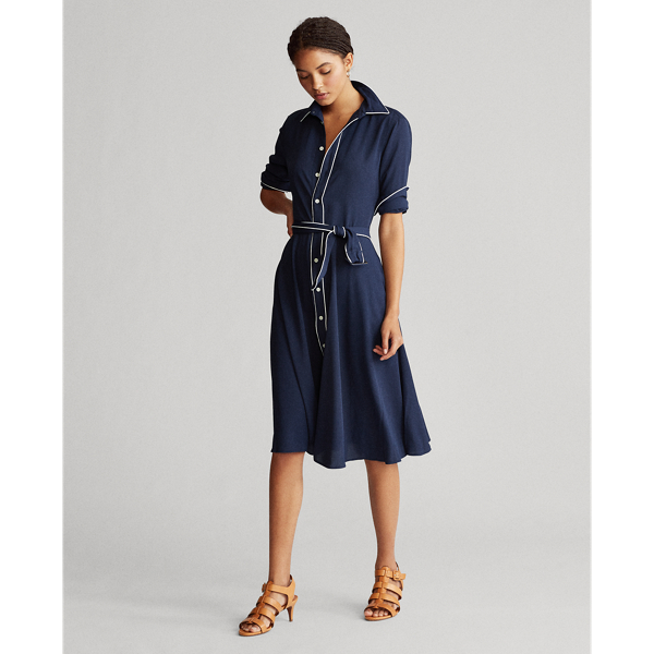 Cruise Navy Buckled Shirtdress Polo Ralph Lauren 3